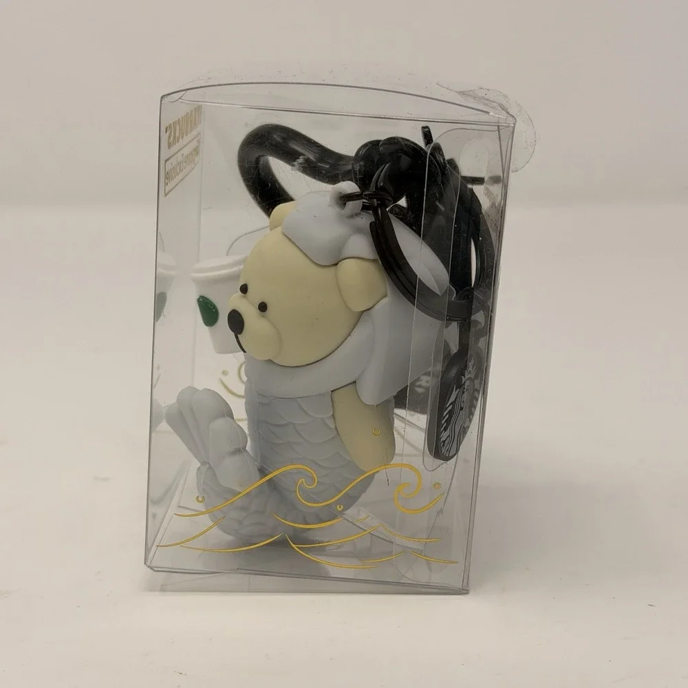 Starbucks Singapore Merlion Bearista Bear Keychain Exclusive‎ NWT Figurine 2026
